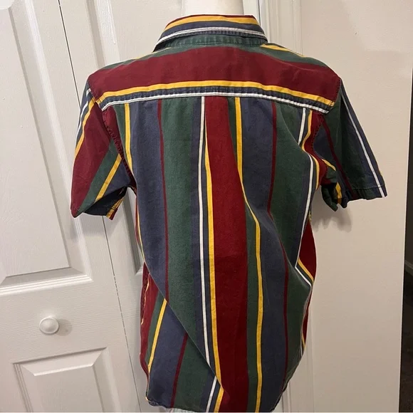PacSun Retro Men’s Striped Button Up - Picture 4 of 6